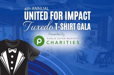 Blue graphic with tuxedo t-shirt